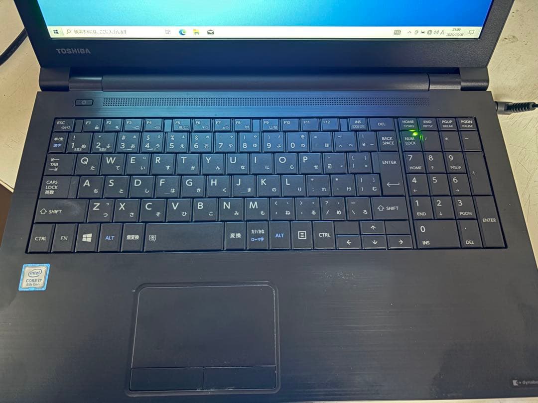 I7 8550U 16GB HDD 1TB TOSHIBA 東芝15.6