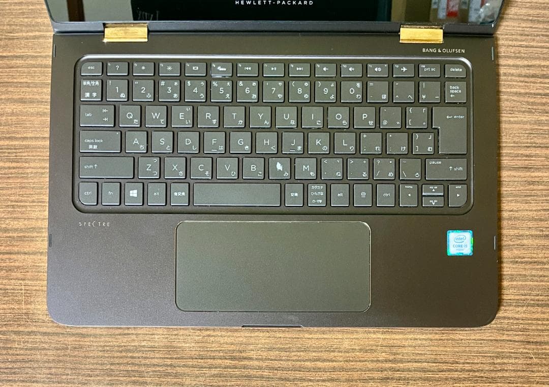 100%, タッチスクリーン、HP Spectre x360、8GB、128GB