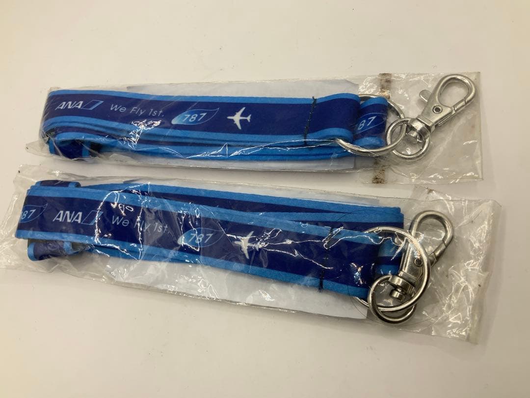 ANA 787 ネックストラップ 2本セット　未使用品