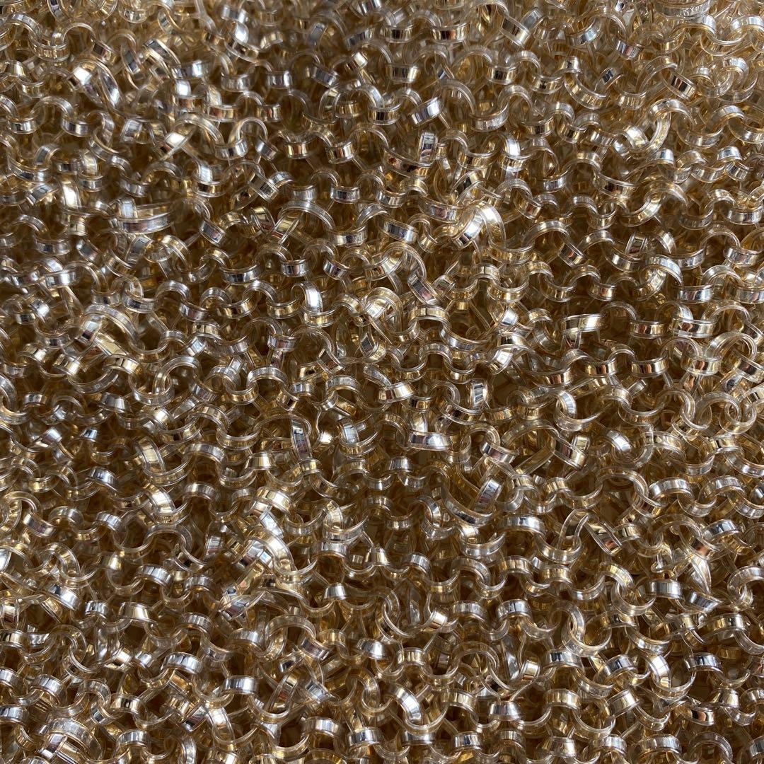 アンテプリマ　ワイヤーバッグ　ゴールド