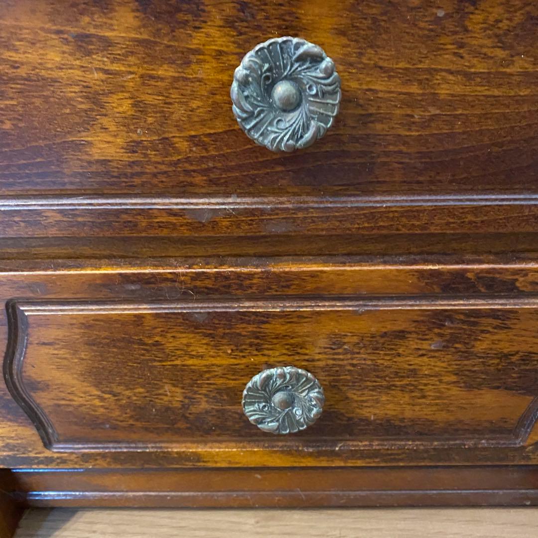 【送料込】カリモク家具 karimoku コロニアル 電話台 FAX台 チェスト