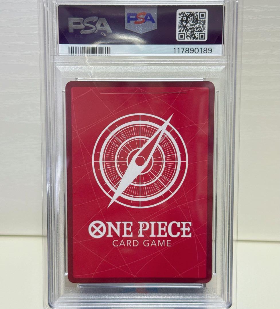 PSA10 ナミ L リーダー パラレル OP03-040 強大な敵