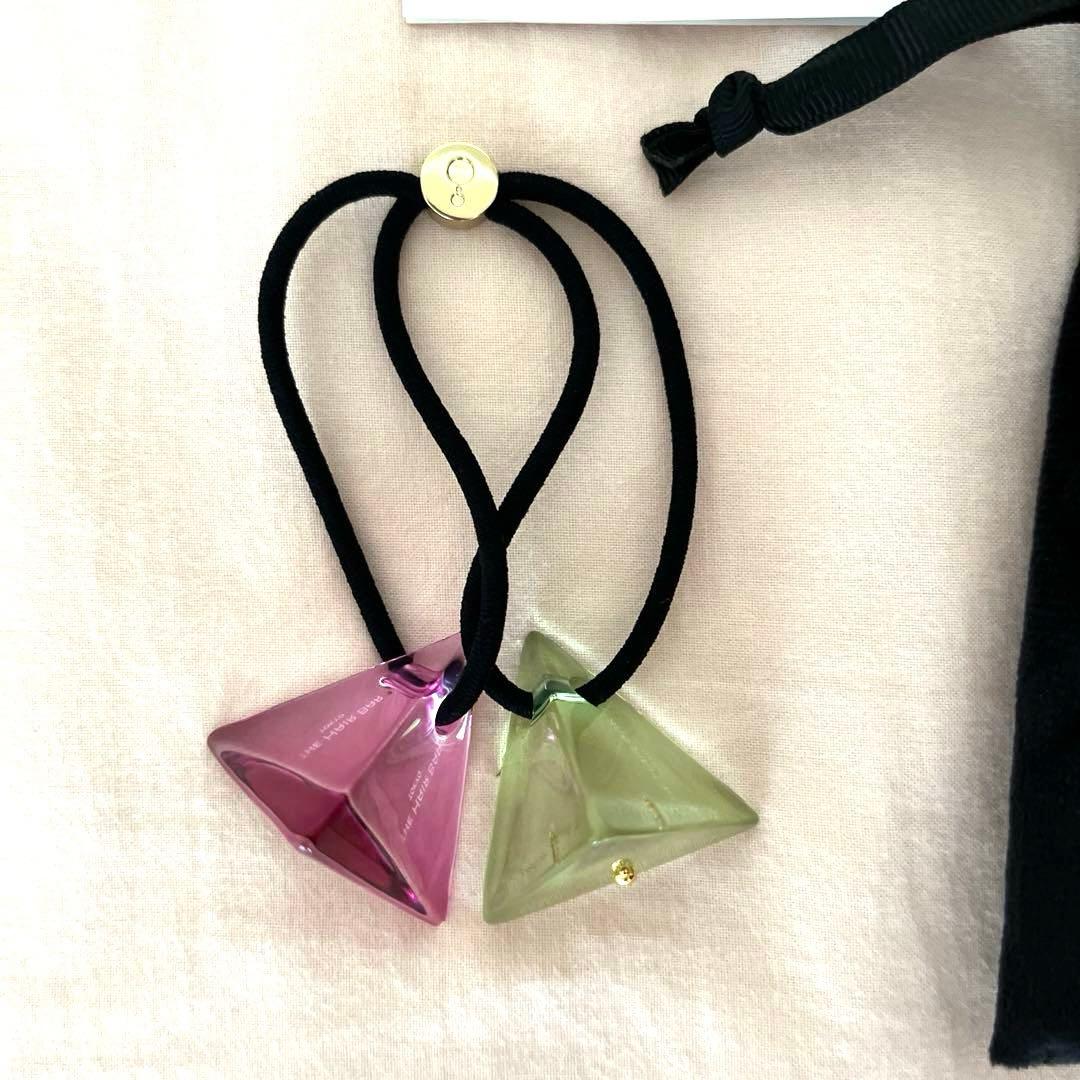 新品未使用！THE HAIR BAR TOKYOピラミッド型ポニーピンクグリーン