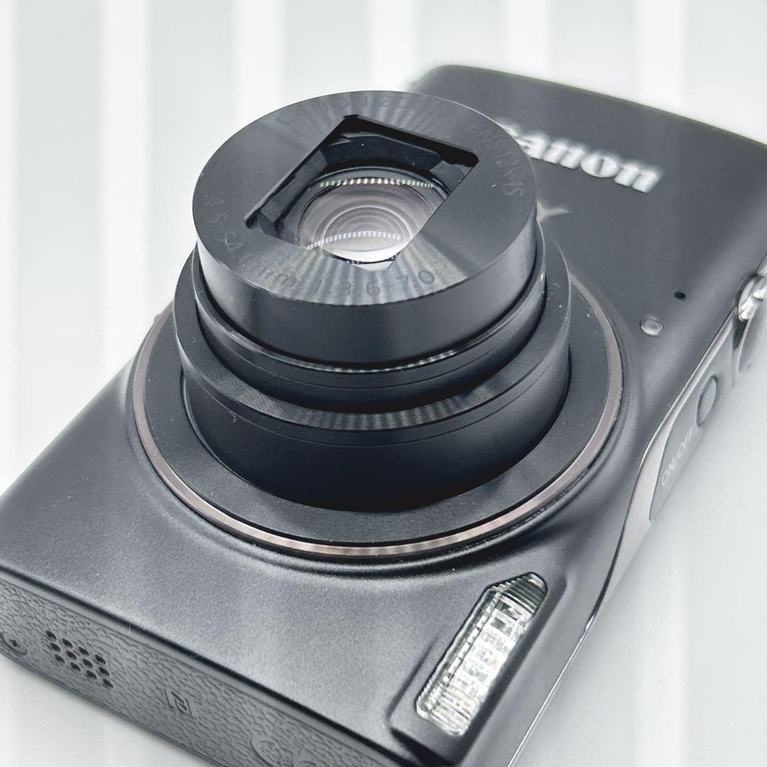 【美品】キャノン IXY650 コンパクトデジカメ Wi-Fi機能 ブラック