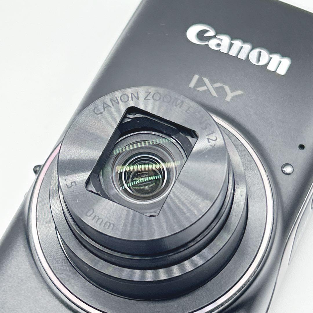 【美品】キャノン IXY650 コンパクトデジカメ Wi-Fi機能 ブラック