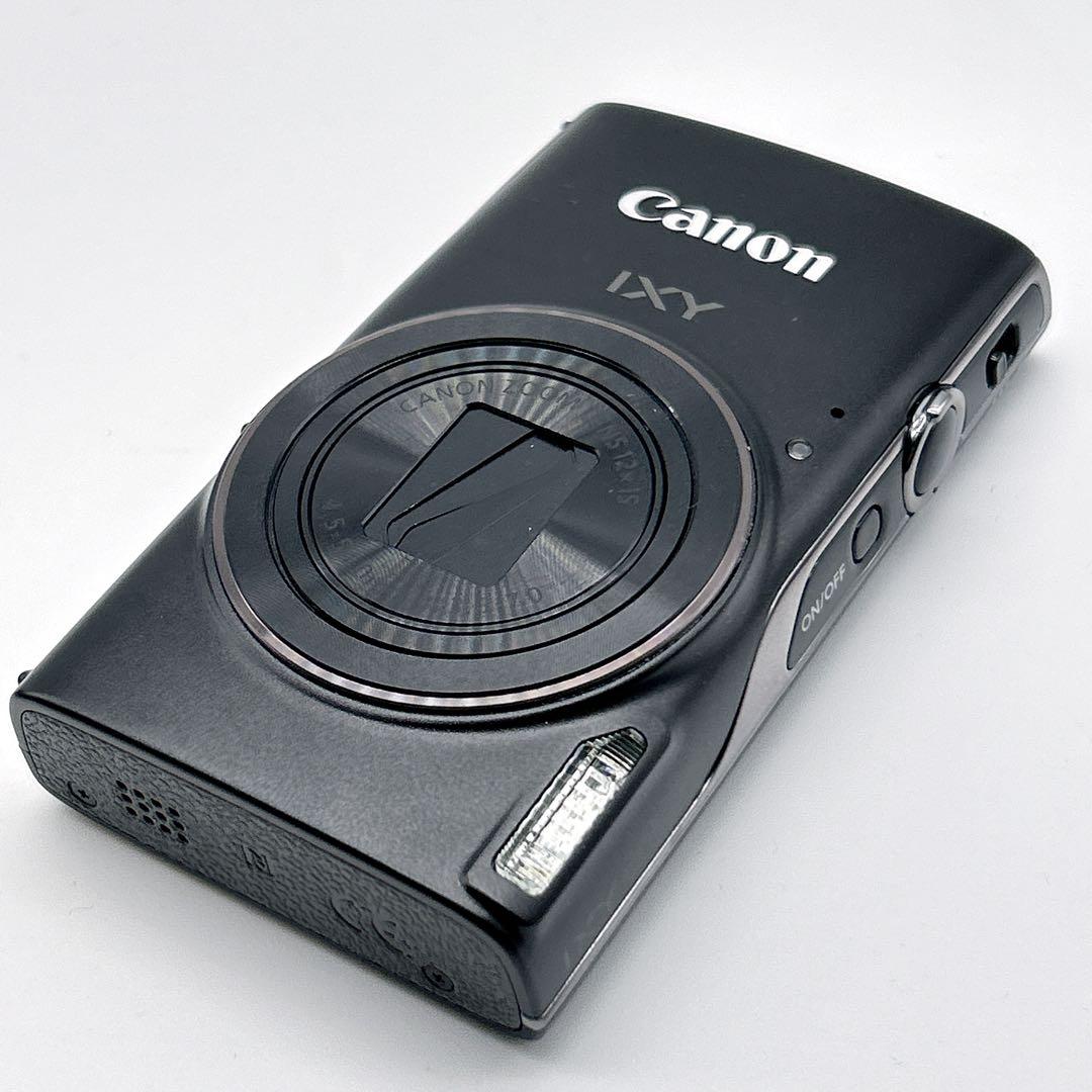 【美品】キャノン IXY650 コンパクトデジカメ Wi-Fi機能 ブラック