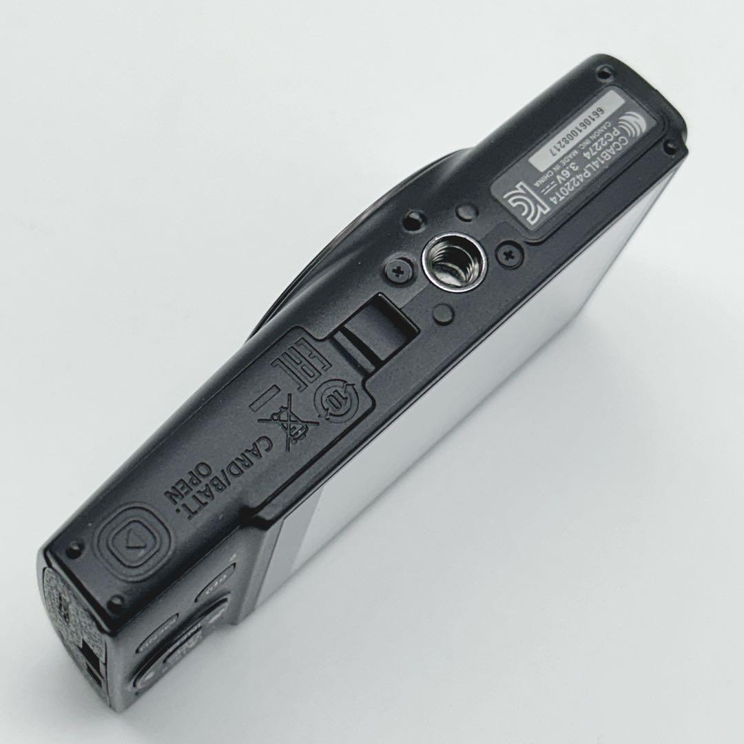 【美品】キャノン IXY650 コンパクトデジカメ Wi-Fi機能 ブラック