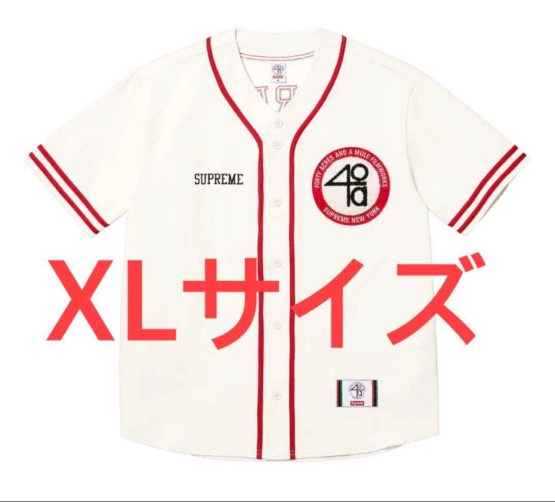 え*ん様 Supreme/40 Acres Twill Baseball Jer