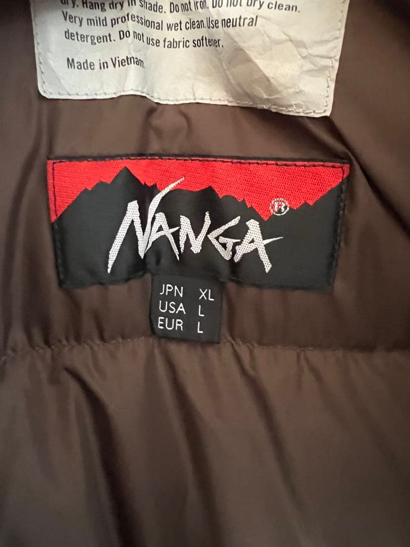 NANGA ナンガ FREAKS STORE　別注 ダウン　ジャケット XL