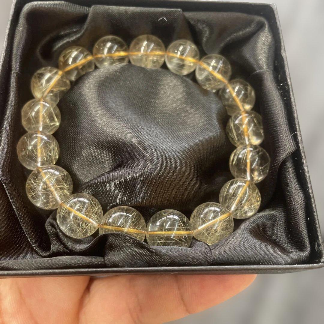 ルチルクォーツ　ブレスレット