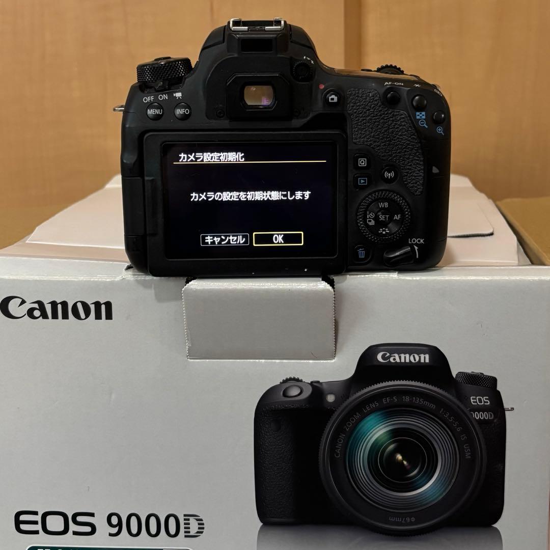 EOS 9000d 18-135 レンズキット　フルセット