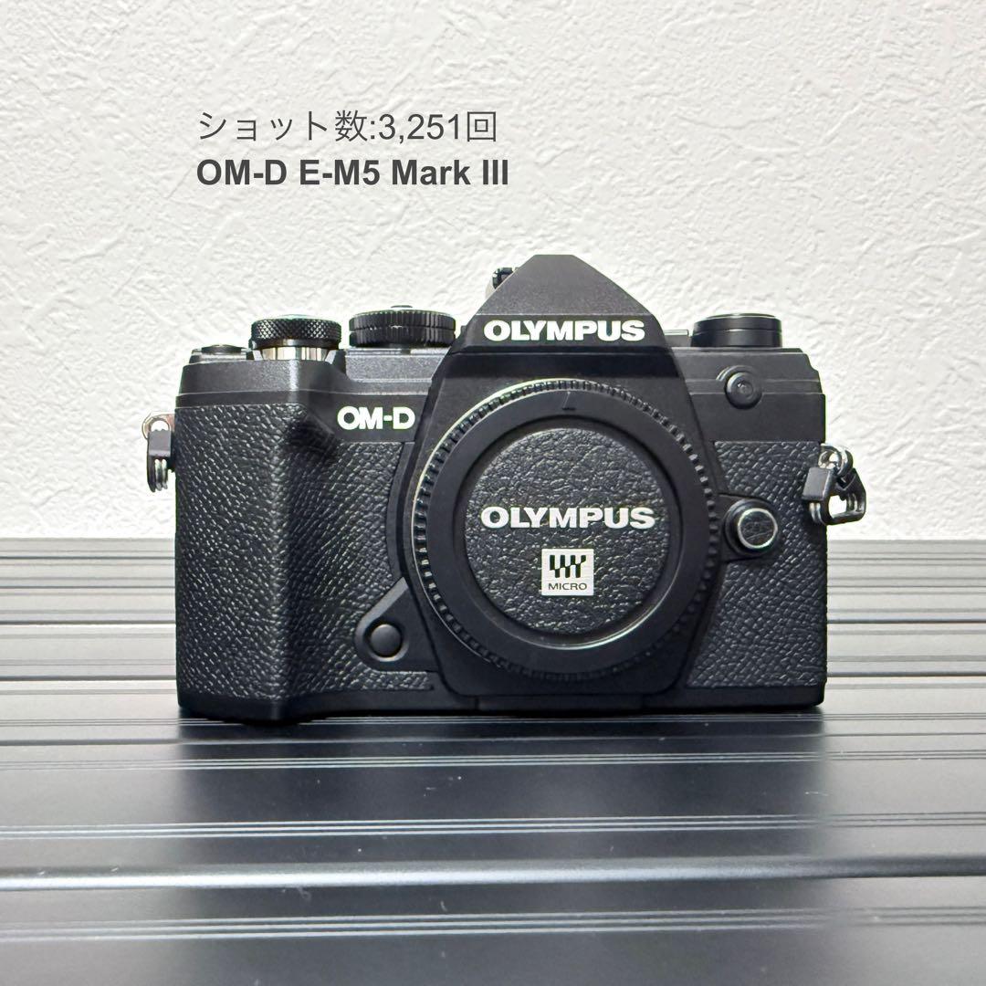 OM-D E-M5 Mark III ボディ ブラック