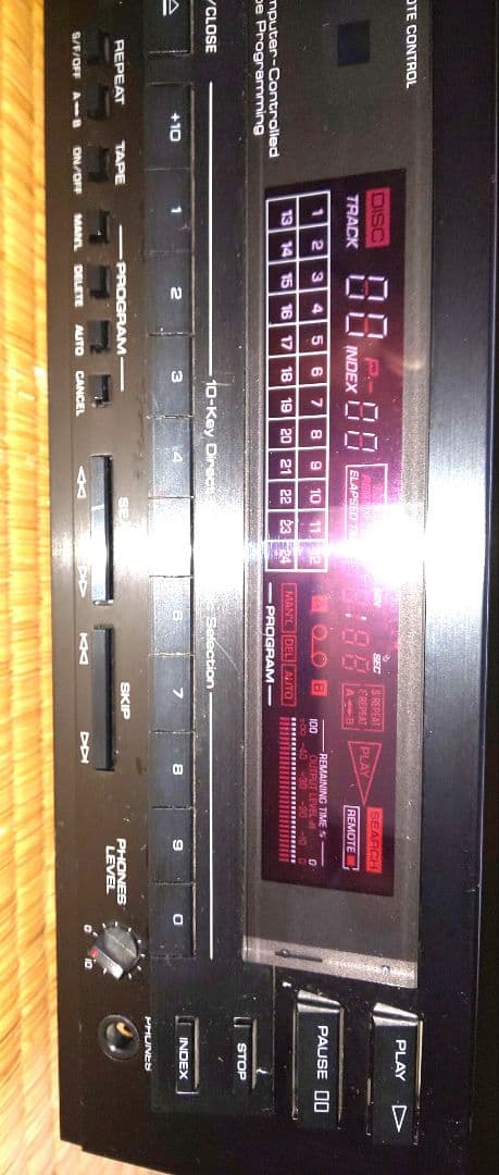 ヤマハ CDプレーヤー CDX６００ 開閉部のみ故障