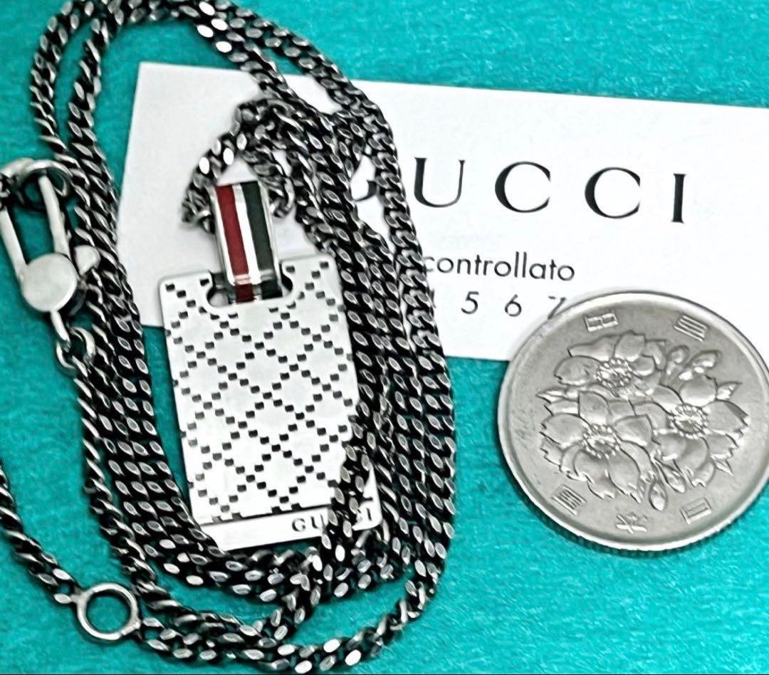 GUCCI ディアマンテプレートネックレス×2 セット価格‼️