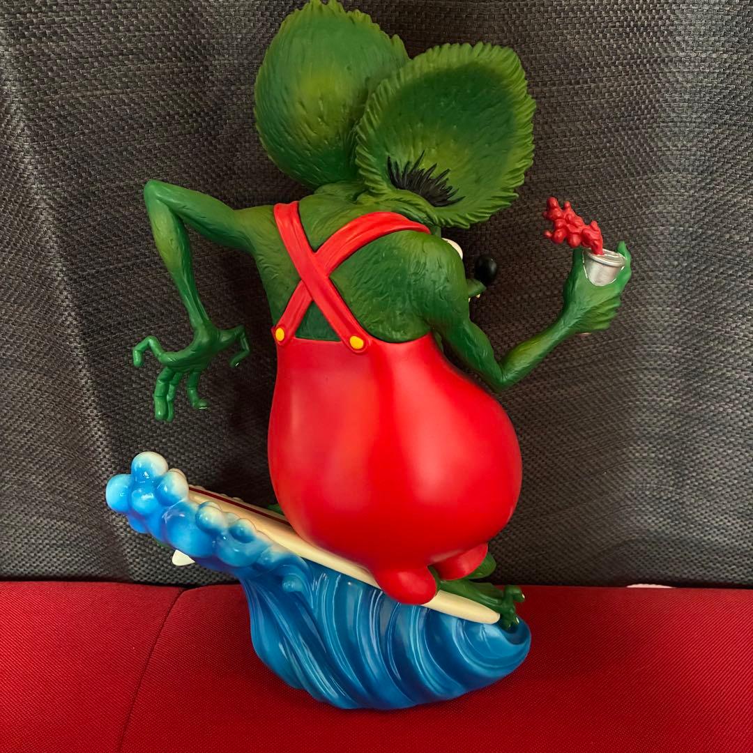 廃盤 Rat Fink Surf's up スタチュー ソフビ
