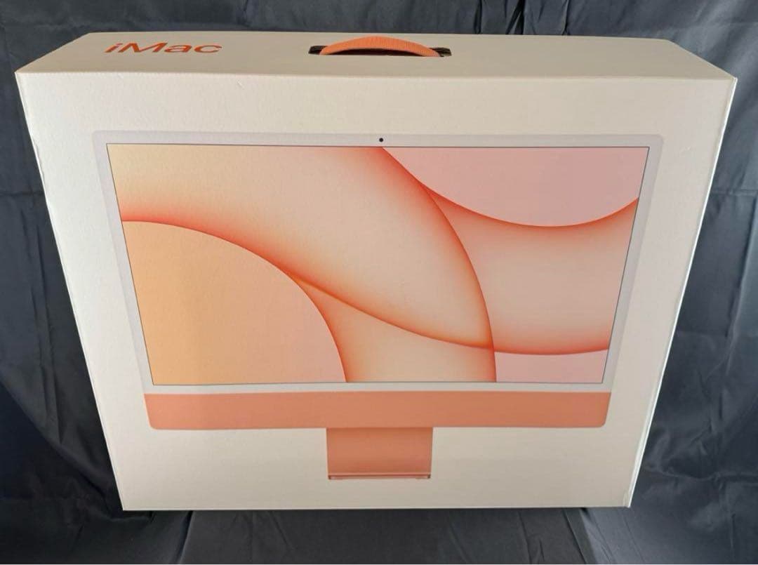 美品　iMac24インチ M1 16GBメモリー/512GBストレージ オレンジ
