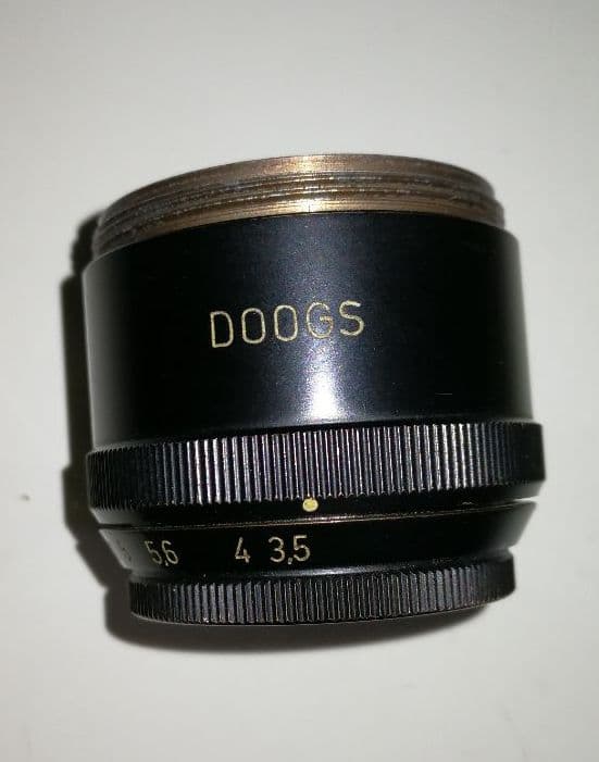 確認用　エルマー　引き伸ばしレンズ　キャップ付き　50mm 3.5