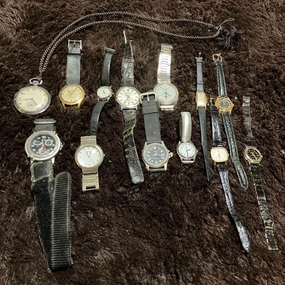 ロ*3様 ジャンク腕時計　13個セット