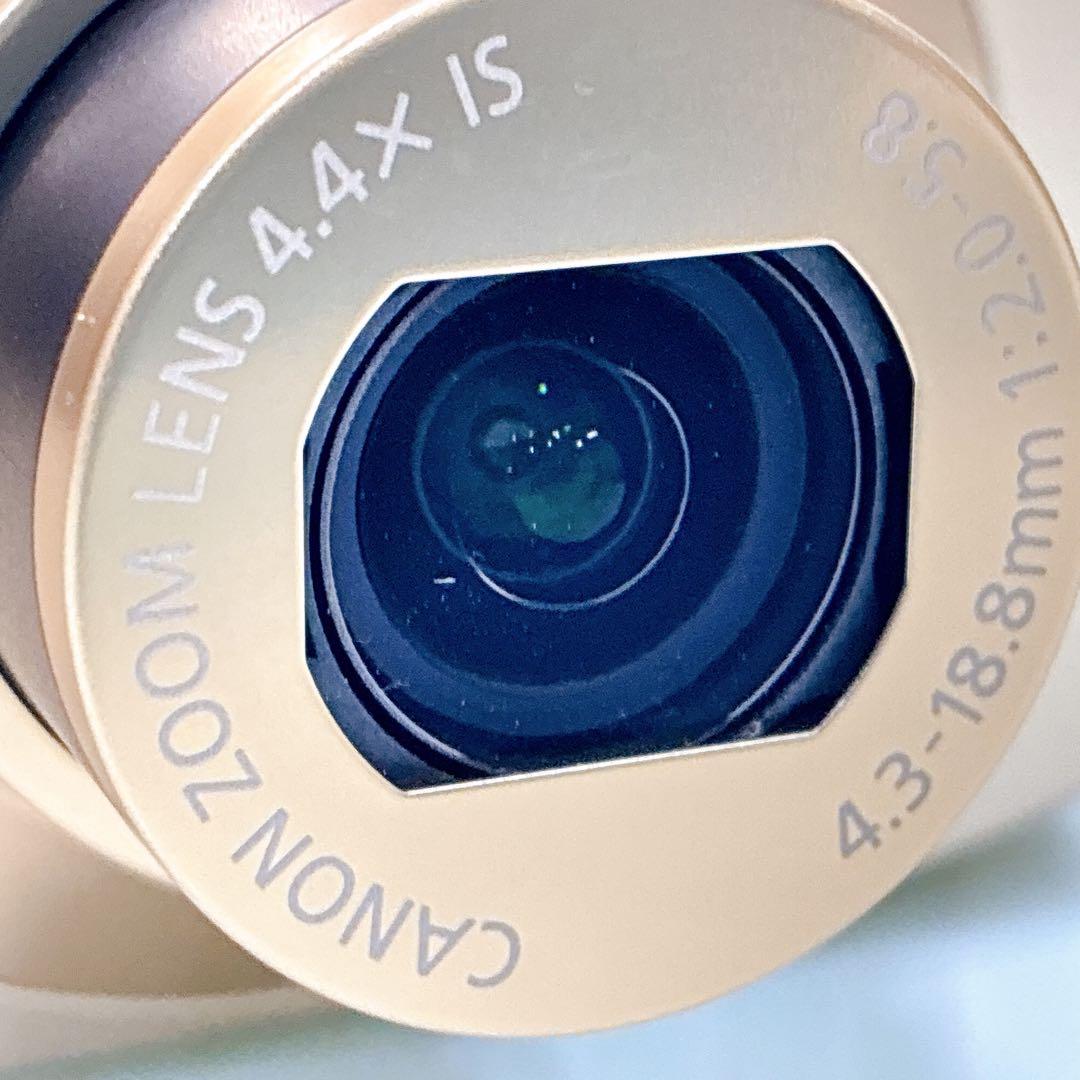 【極美品 SDHCカード付】CANON IXY 31S ゴールド　T-012