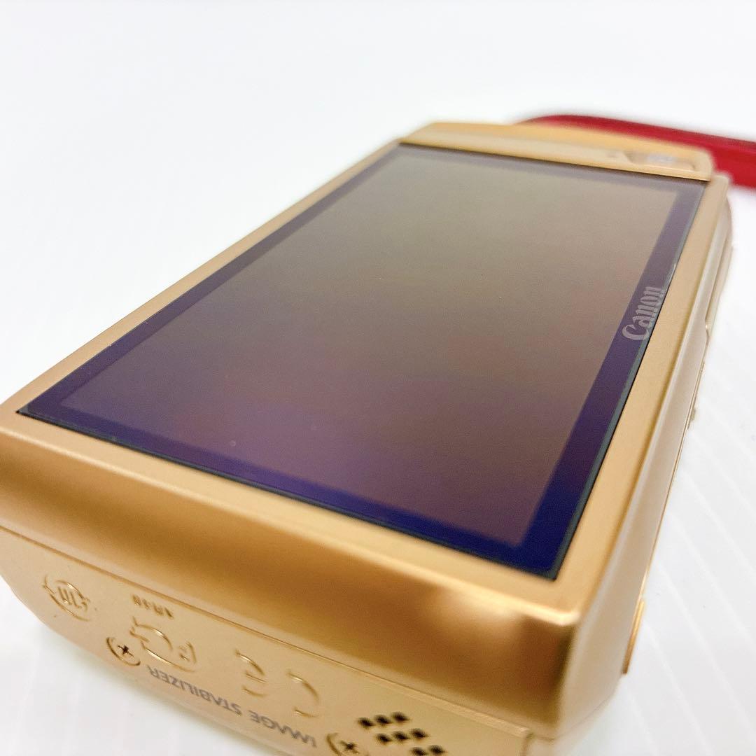 【極美品 SDHCカード付】CANON IXY 31S ゴールド　T-012