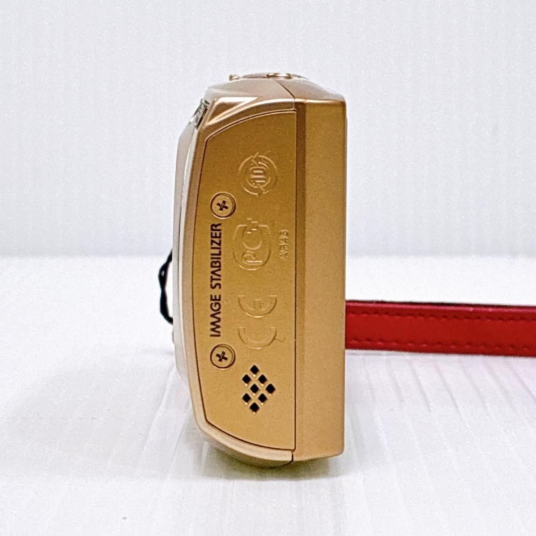 【極美品 SDHCカード付】CANON IXY 31S ゴールド　T-012