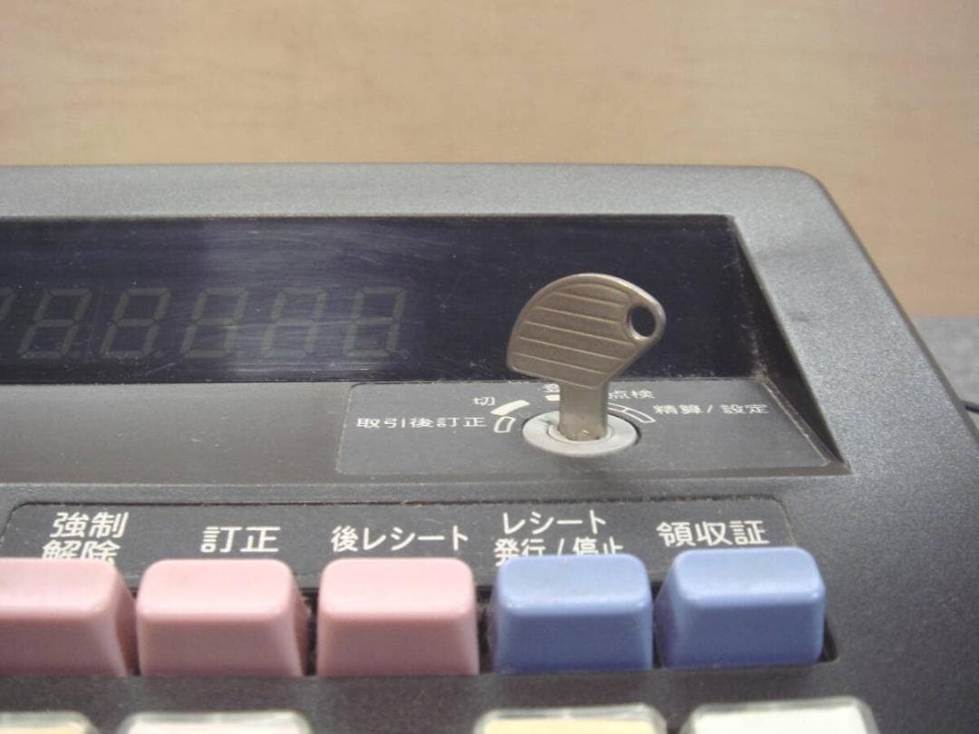 SHARP シャープ 電子 レジスタ- XE-A147 鍵 店舗 用品 レジ