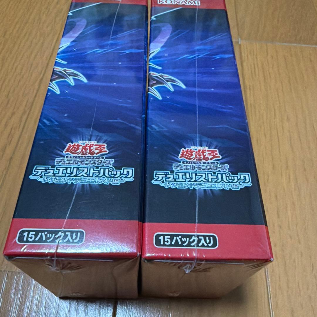 デュエリストパック　2box シュリンク付き未開封