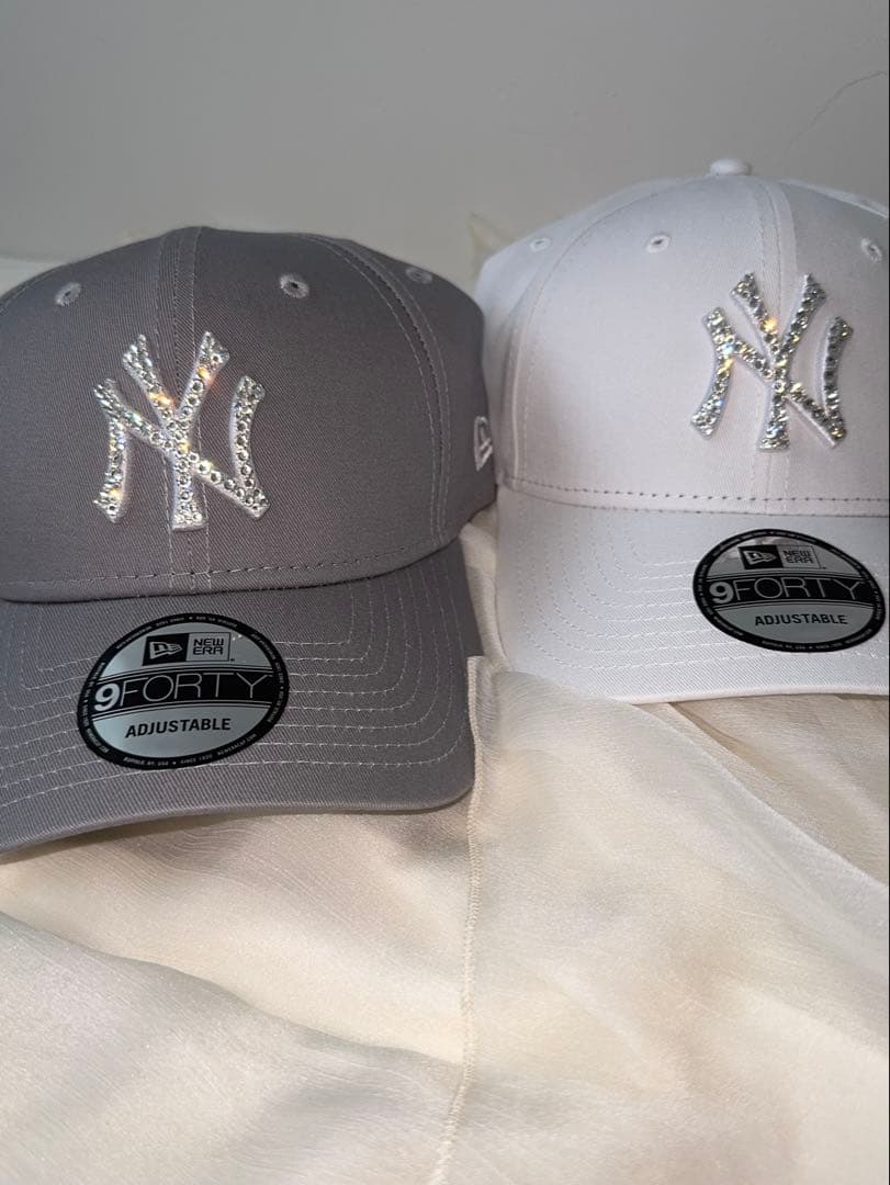 cocoa・.。*・.。*ニューエラキャップ スワロフスキーサイドロゴあり