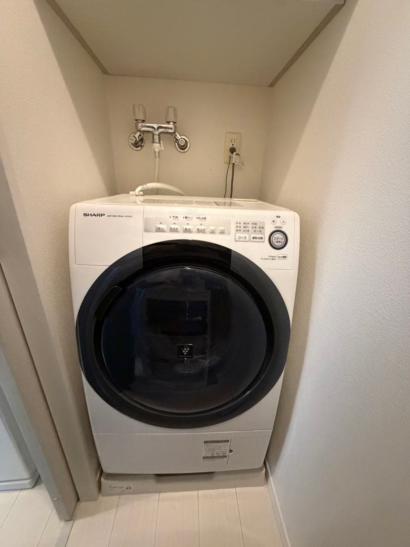 SHARP ドラム式洗濯機ES-S7C 7kg