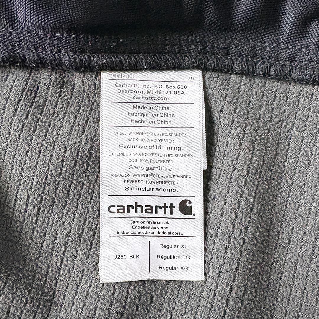 Carhartt カーハート ナイロンジャケット XL ドローコード ブラック