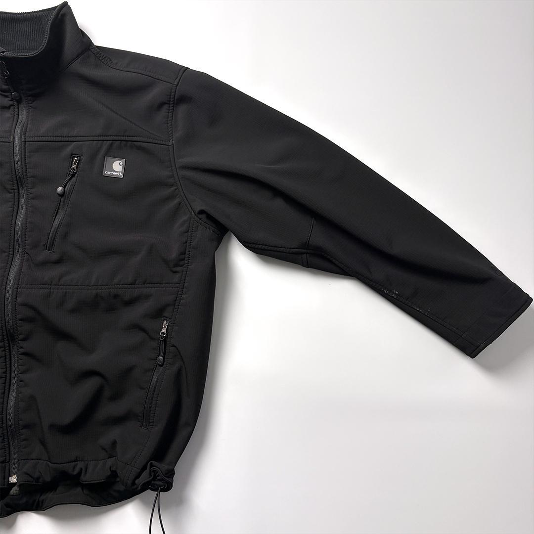 Carhartt カーハート ナイロンジャケット XL ドローコード ブラック