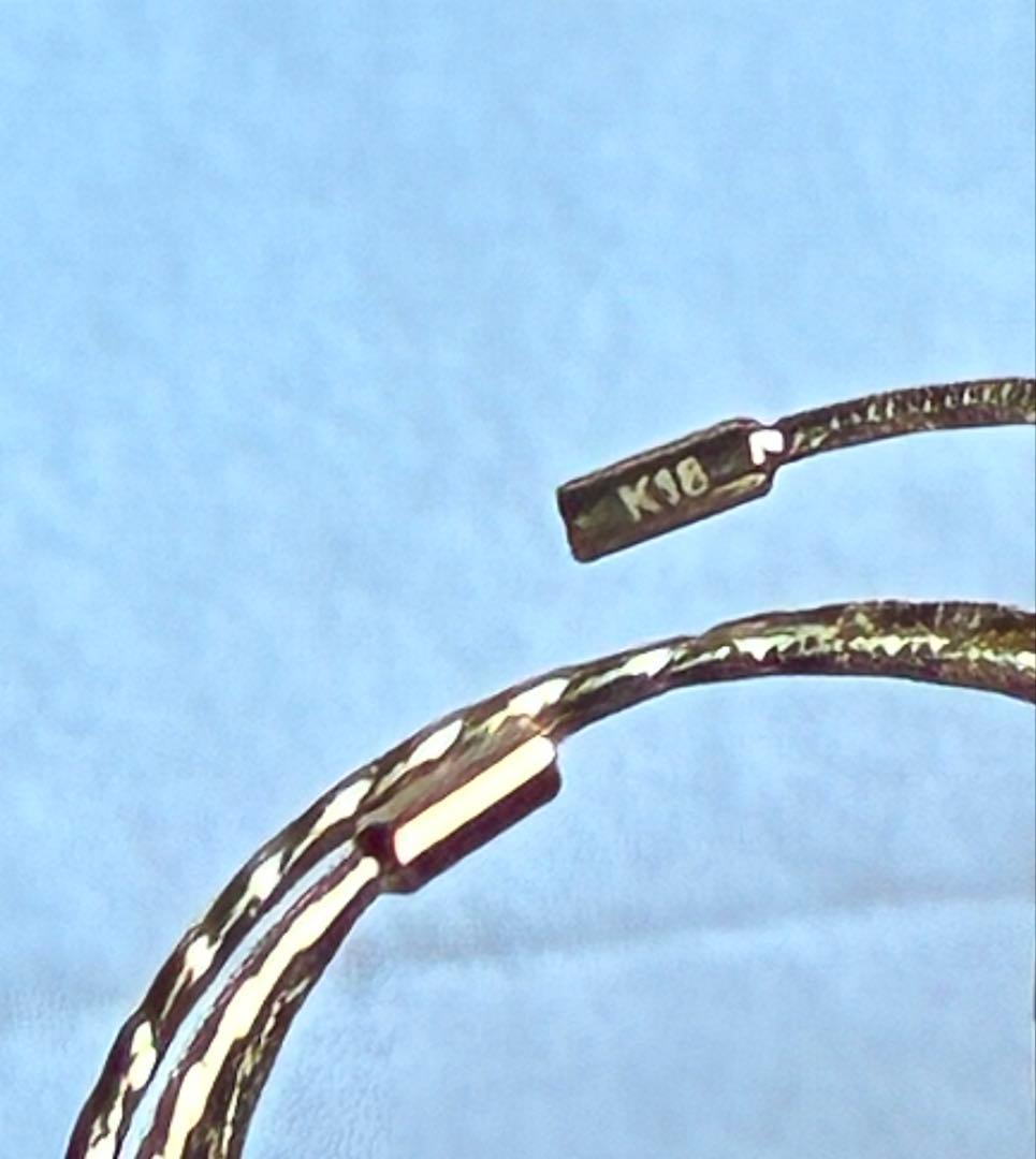 【新品】K18 アコヤ真珠 リング