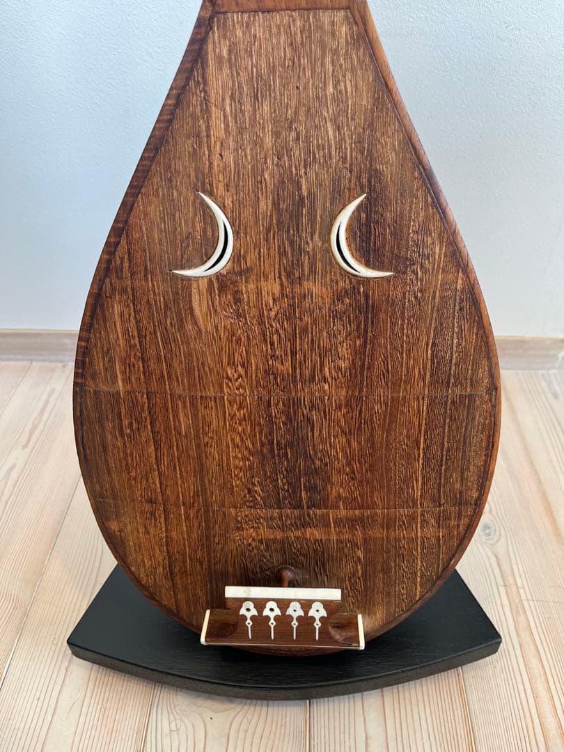 【ビンテージ 筑前琵琶 】インテリア用 アンティーク 置物】