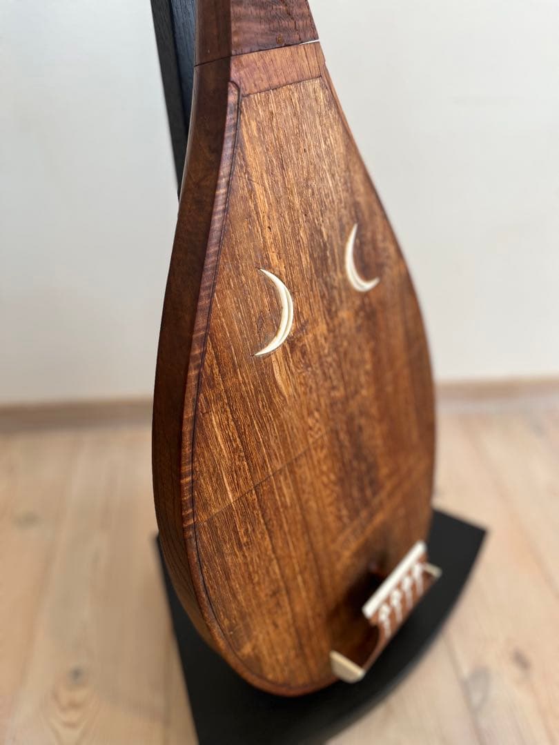 【ビンテージ 筑前琵琶 】インテリア用 アンティーク 置物】