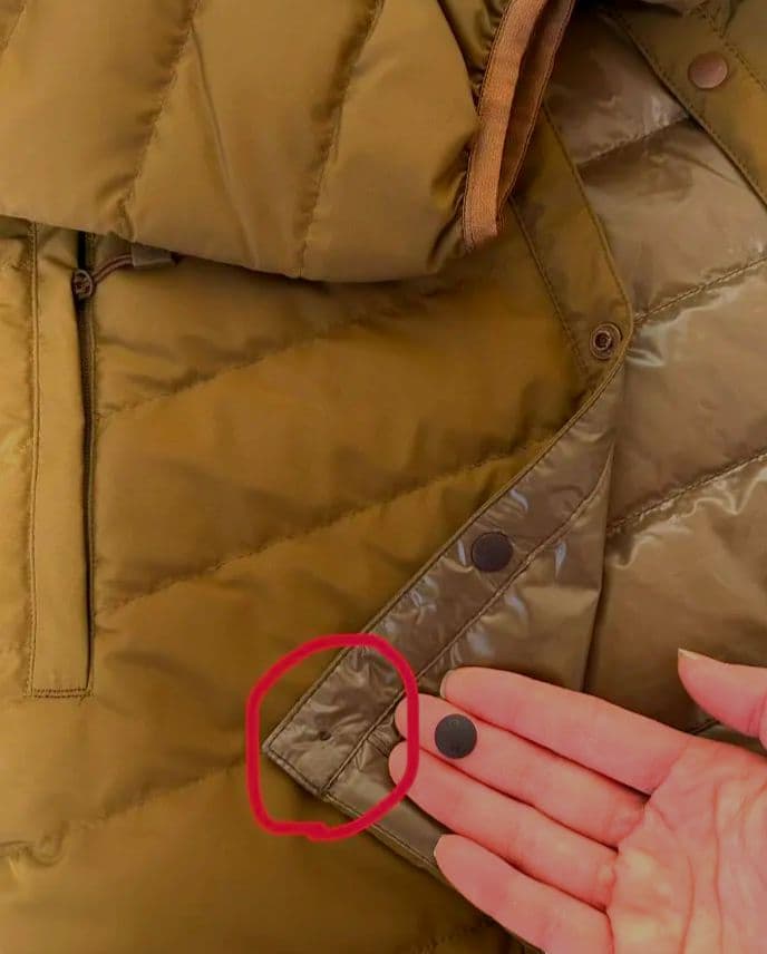 訳あり　新品未使用　DANTON インナーダウン クルーネックジャケット