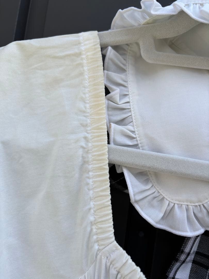 プトマヨ　チェック柄ワンピース　リボンタイ　PUTUMAYO ラックし