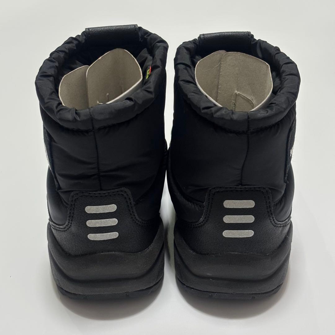 美品　ノースフェイス　キッズ ヌプシ ブーティ ロゴ ショート NFJ52280