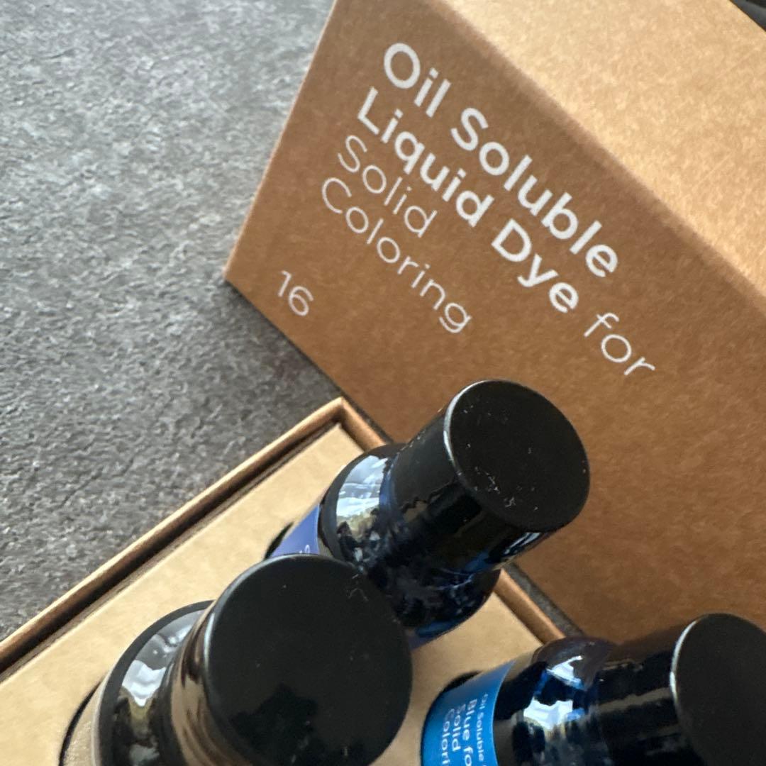 新品キャンドルワークス液体染料 20ml 16色セット+ ピペット付き