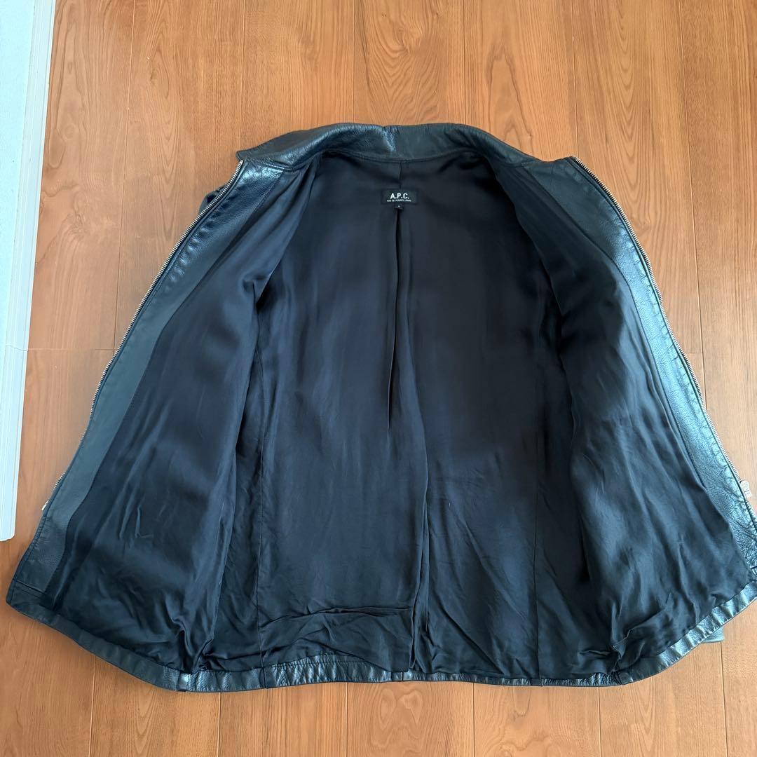 A.P.C アーペーセー フランス製 レザージャケット 00s 90s OLD