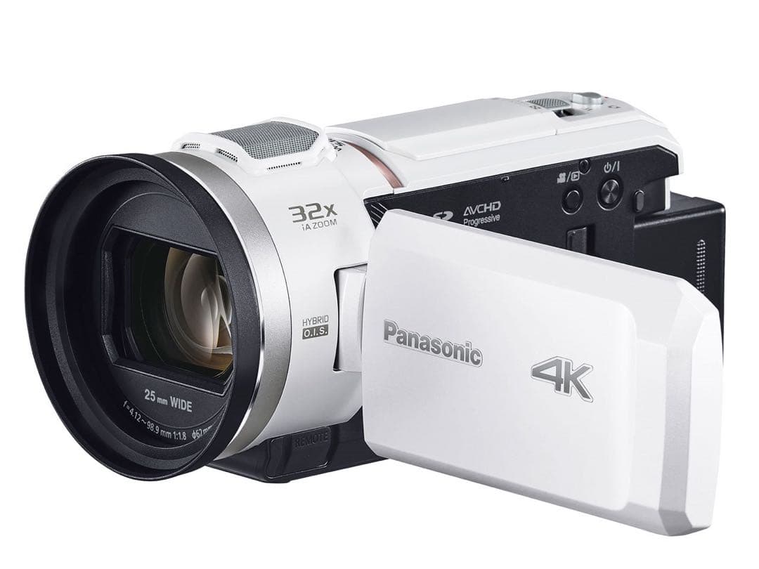 Panasonic 4K ビデオカメラ HC-VX3ホワイト2台