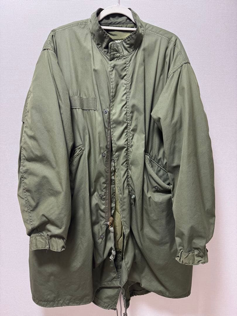 【美品】フルセット 米軍実物 M-65 フィッシュテールパーカー SMALL