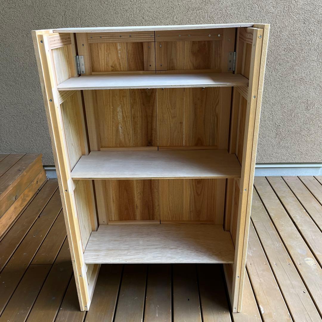 折りたためるレジカウンター　イベント用　無塗装