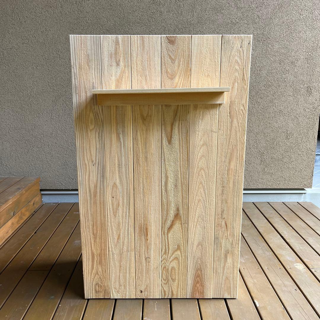 折りたためるレジカウンター　イベント用　無塗装