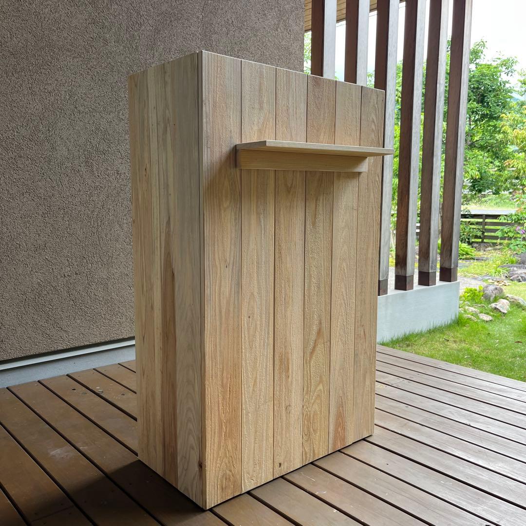 折りたためるレジカウンター　イベント用　無塗装