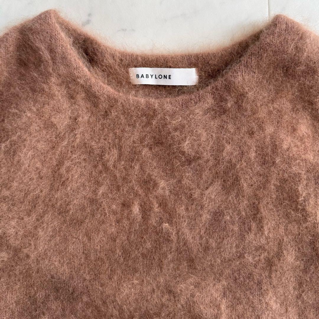 美品 スローブイエナ カシミヤ100% クルーネックニットプルオーバー