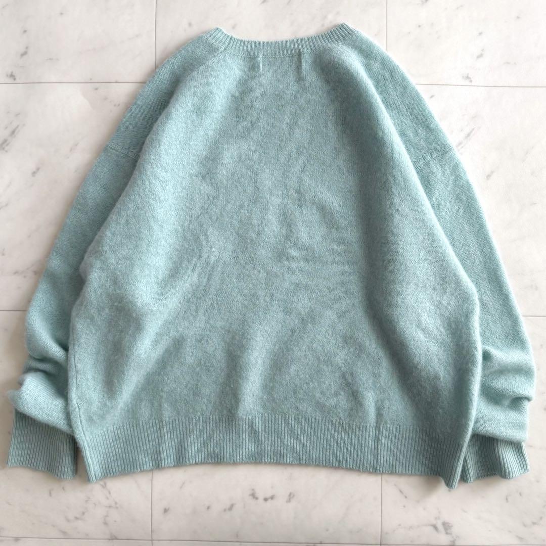 美品 スローブイエナ カシミヤ100% クルーネックニットプルオーバー