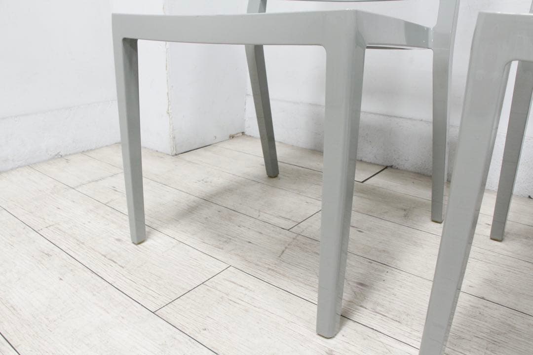 【展示美品】 Kartell カルテル LIZZ MAT スタッキングチェア