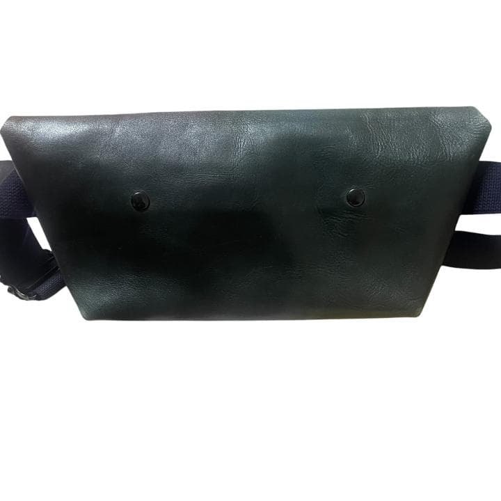 Uni&co. ユニアンドコー メッセンジャーバッグ ダークグリーン ショルダー