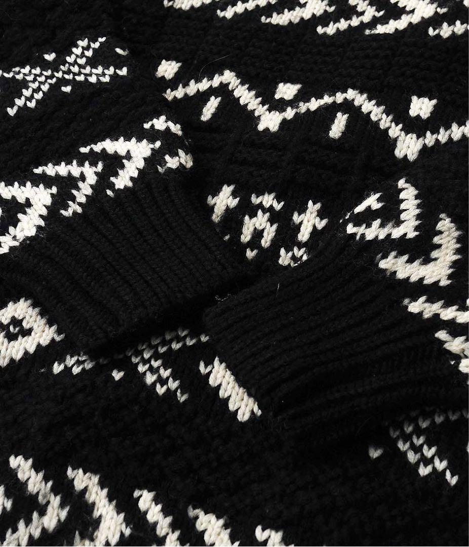 希少90's OLD GAP オールドギャップ　ノルディック柄　3Dニット　XL