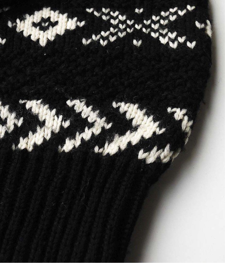 希少90's OLD GAP オールドギャップ　ノルディック柄　3Dニット　XL